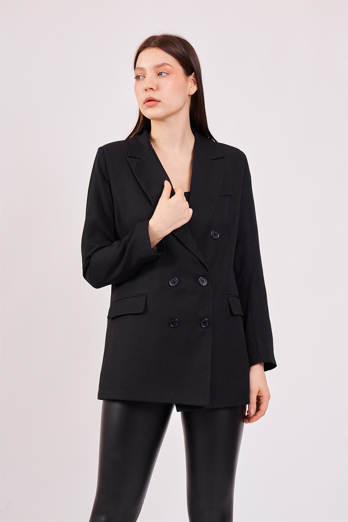 Siyah Blazer Ceket