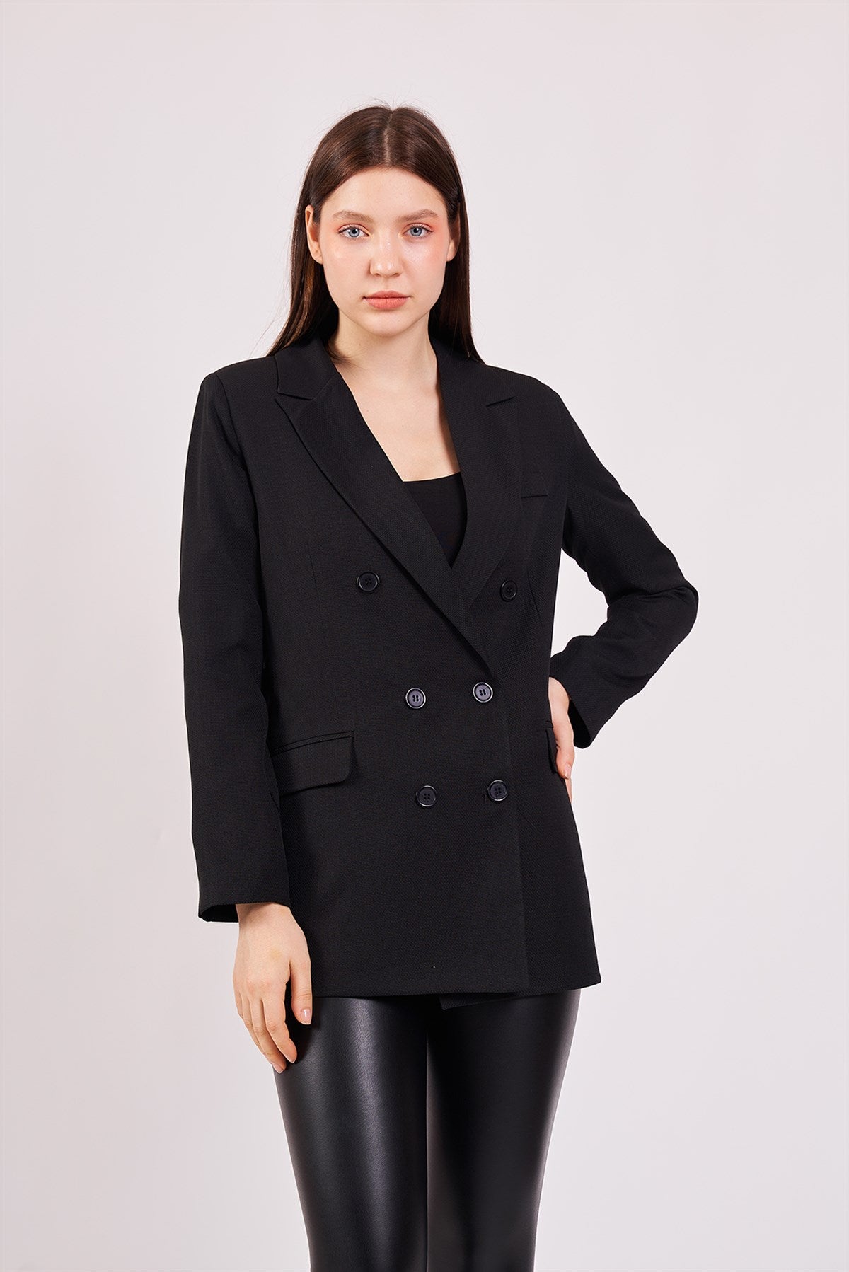 Siyah Blazer Ceket