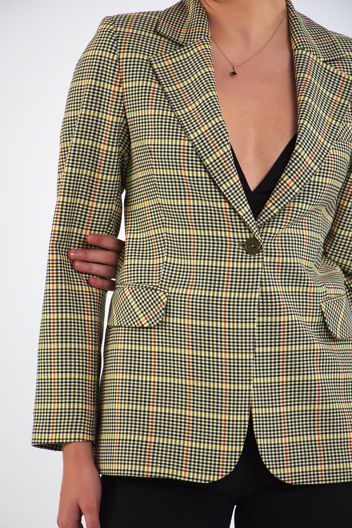 EKOSE TEK DÜĞME CEKET