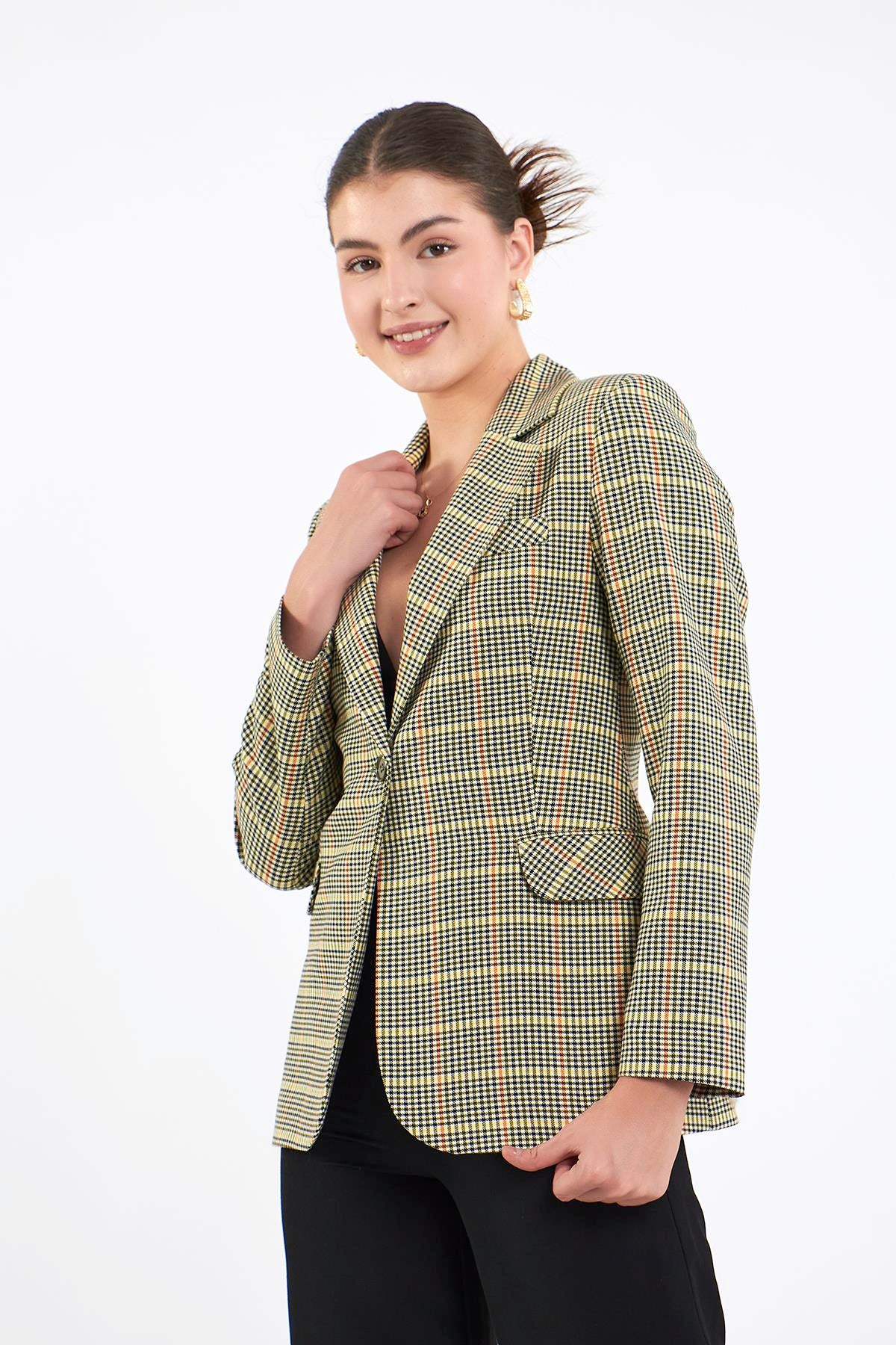 EKOSE TEK DÜĞME CEKET