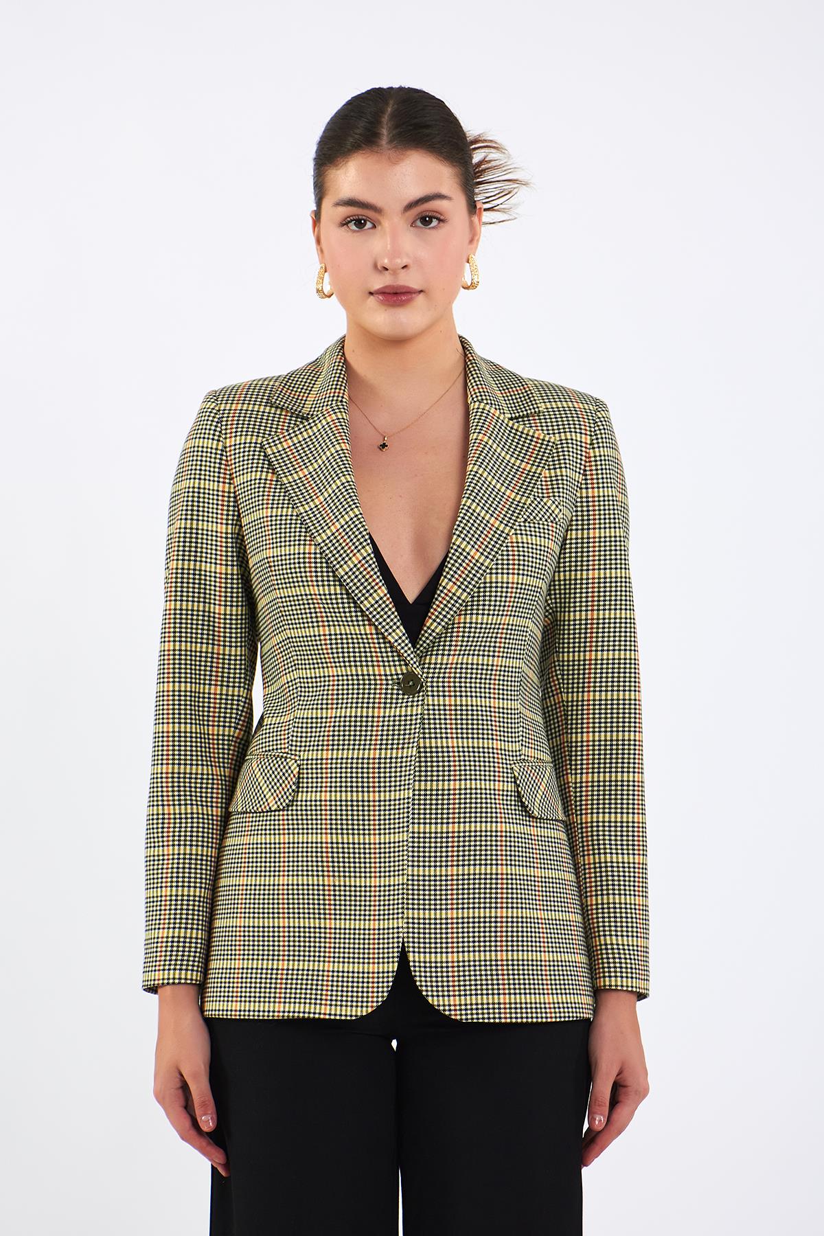 EKOSE TEK DÜĞME CEKET